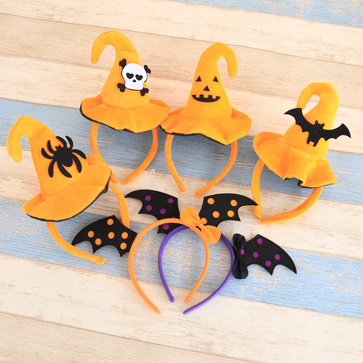 Spooky Halloween Hair Accessories – Festive Headband Costume Prop for Adults & Children