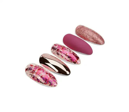Ardel Nail Addict - Ongles roses chromés