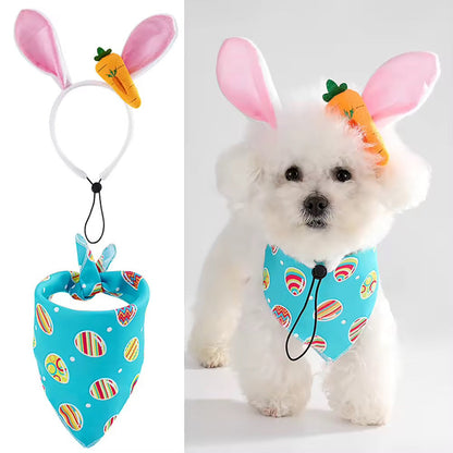 Easter Bunny Set – Festive Luxury Dog Outfit