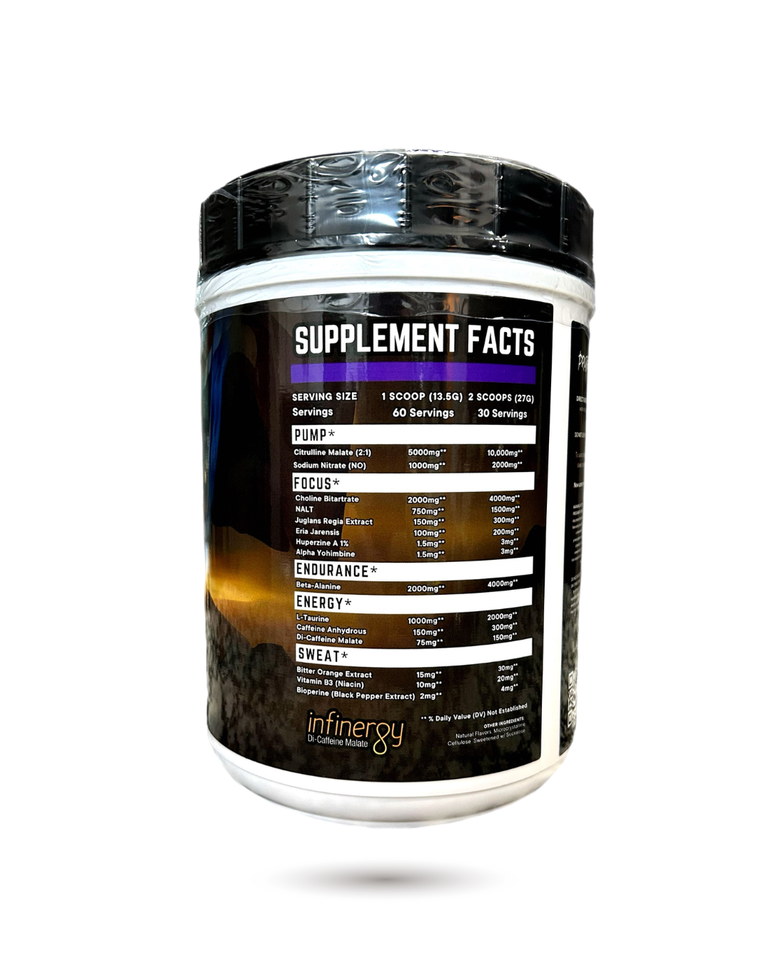 Project M Mindfu k Extreme Stim Pre-Workout V2 - 60 Servings