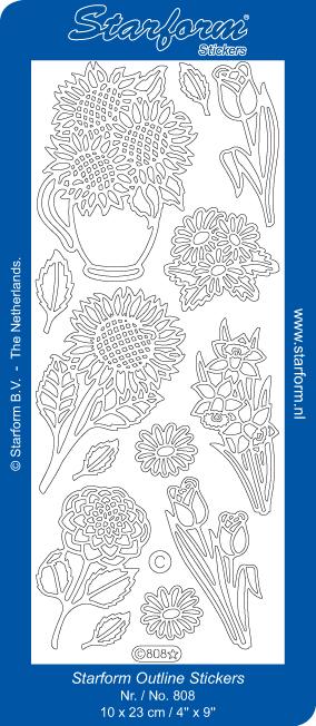 Autocollants décoratifs - Tournesols