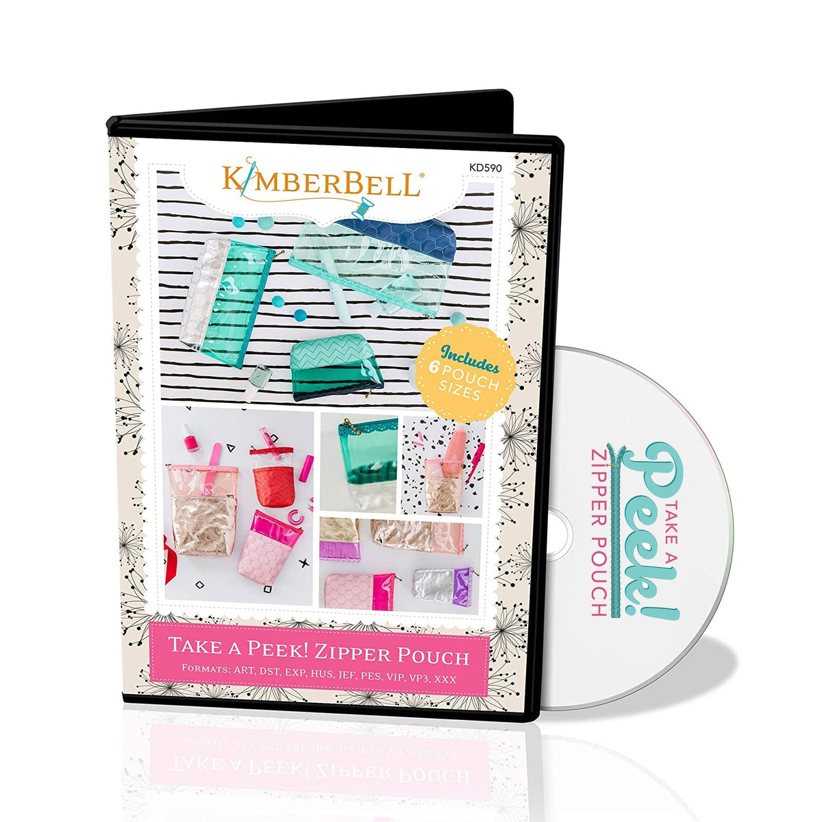Kimberbells Take A Peek! Zipper Pouch