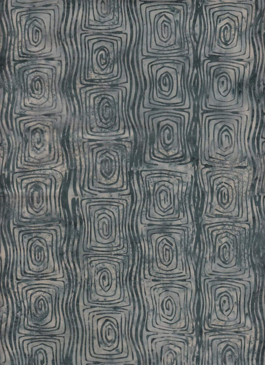 Island Batiks - Écaille de tortue - Glacier