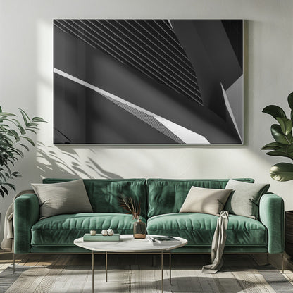 Wall art Abstraction of a swan