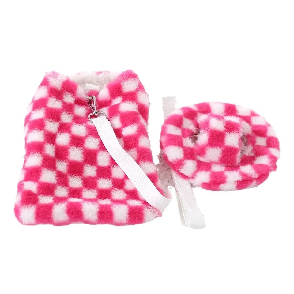 Ensemble Harnais Bébé Poupée | Harnais, laisse et chapeau pour chien