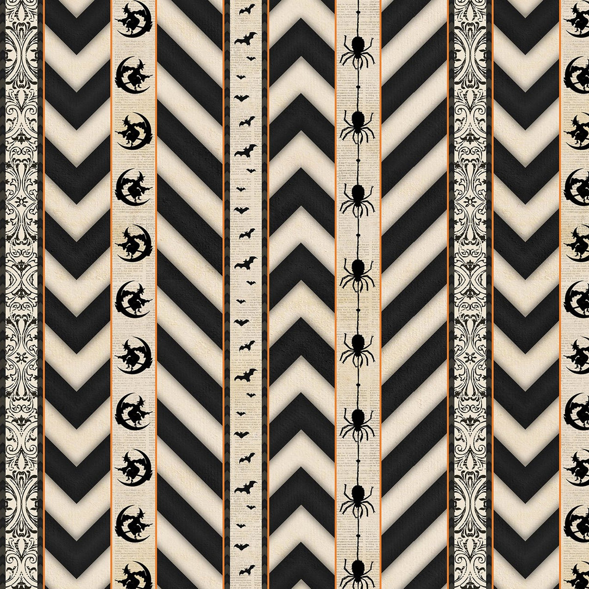 Stephanie Marrot - Something Wicked - Ivory Chevron