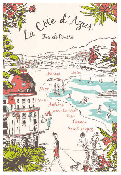 Torchons de cuisine Provence & Riviera