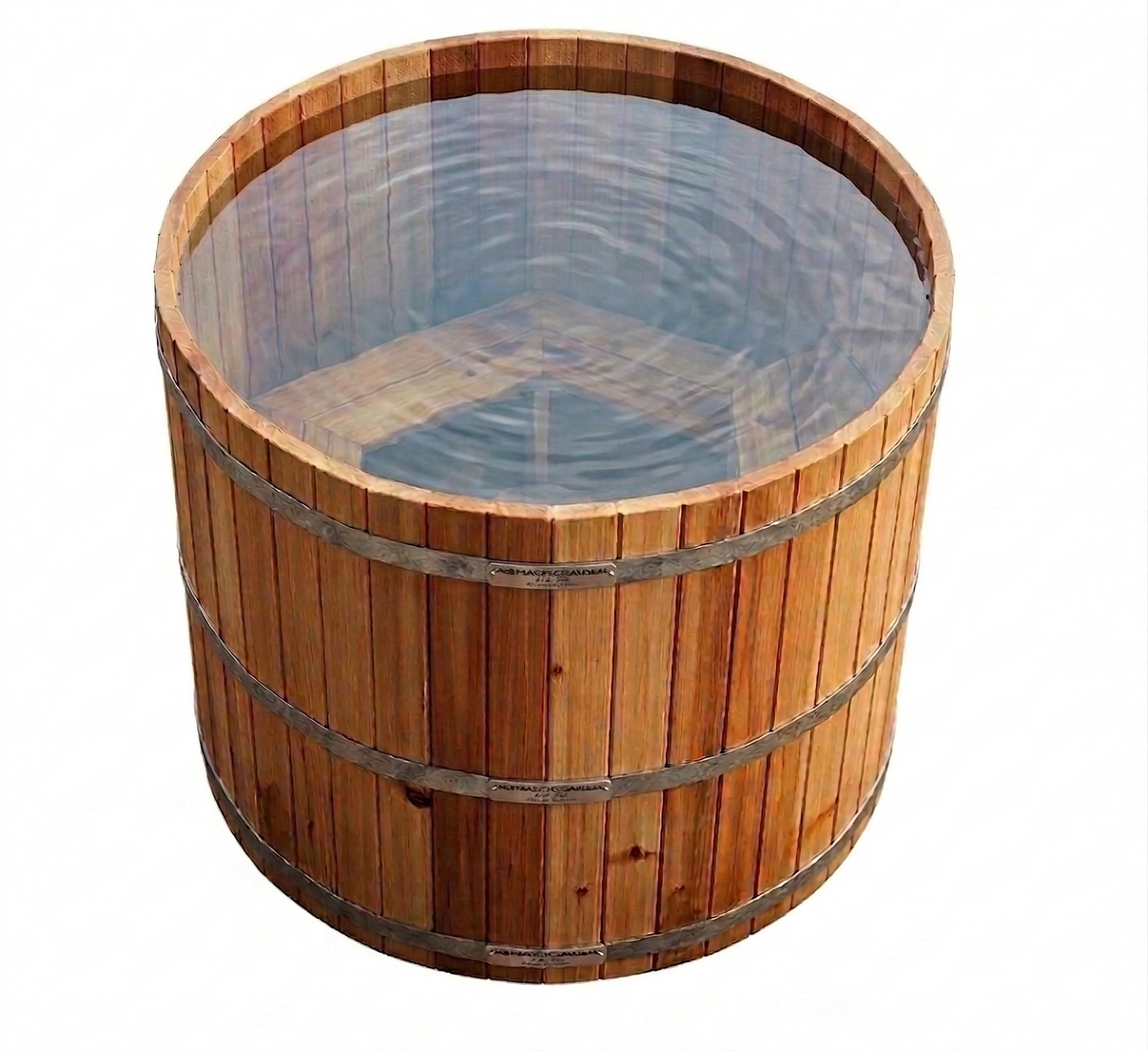Bain nordique en cèdre colonial Fluid Float