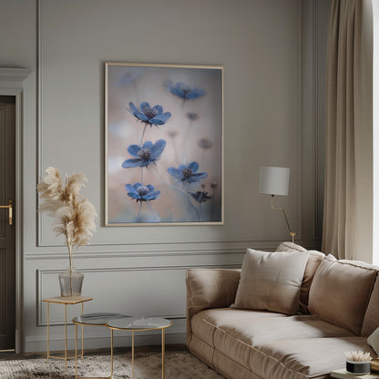 Wall Art Cosmos blue