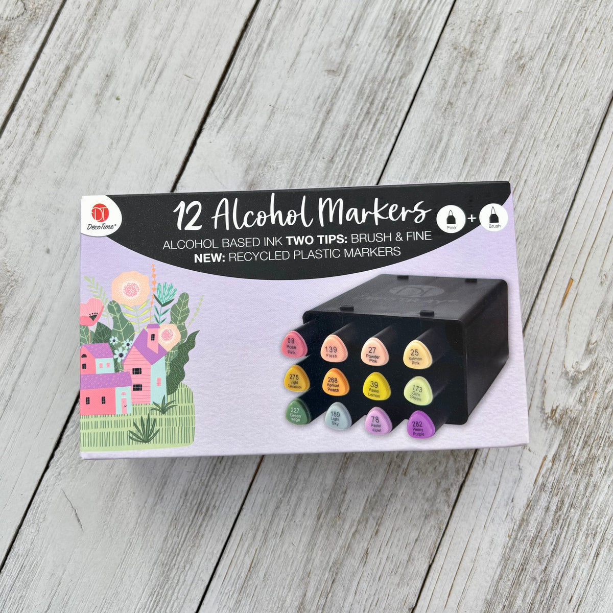Decotime Alcohol Markers - Pastel Serenade