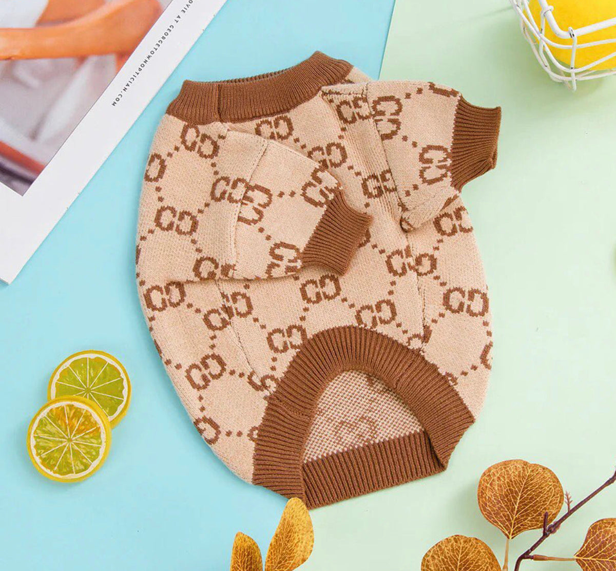 Gigi Knit Dog Sweater | Dog Sweater