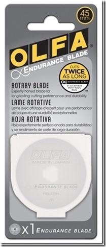 Lame rotative Olfa Endurance 45mm 1lame
