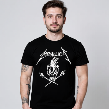 Metallica - Scary Bones Black T-Shirt