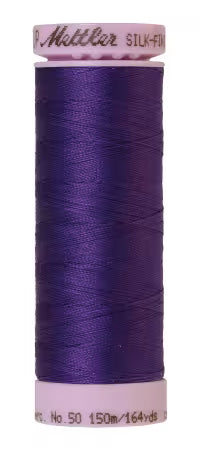 Mettler Silk-Finish - Iris Blue - 50wt Cotton Thread 164yd/150m