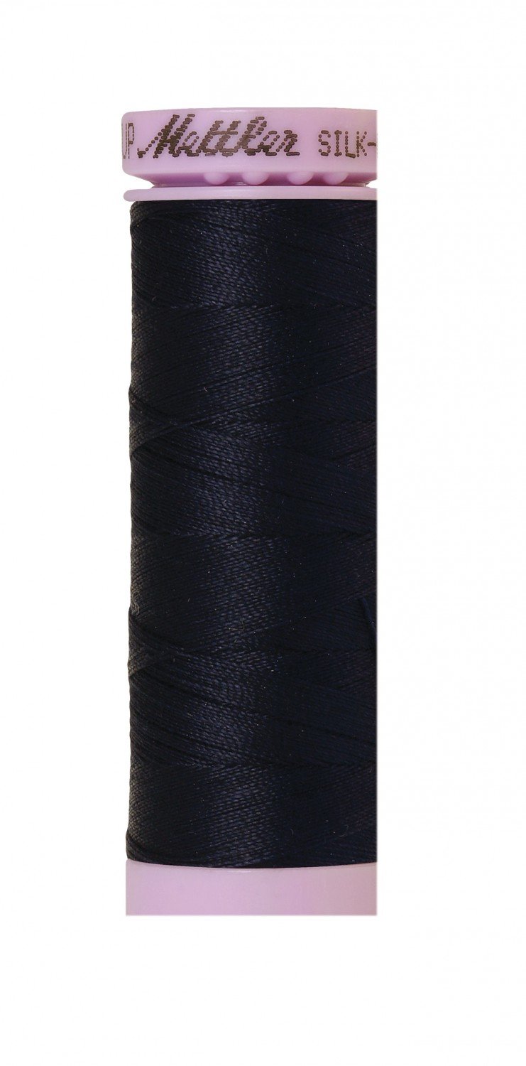 Mettler Silk-Finish - Dark Blue - 50wt Cotton Thread 164yd/150m