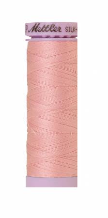 Fil de coton Mettler Silk-finish 50wt, uni, 164 yd/150 m, coloris « Tea Rose »