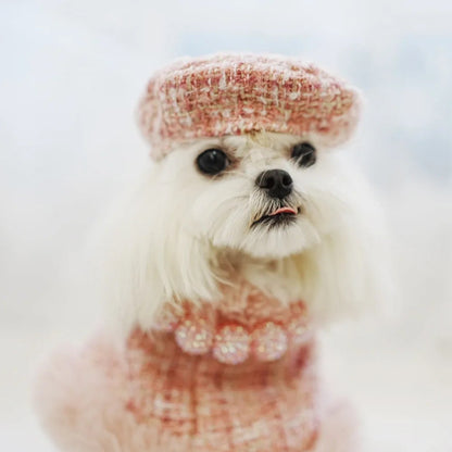 Missy Baby Tweed Dog Set | Classic Coordinated Dog Outfit