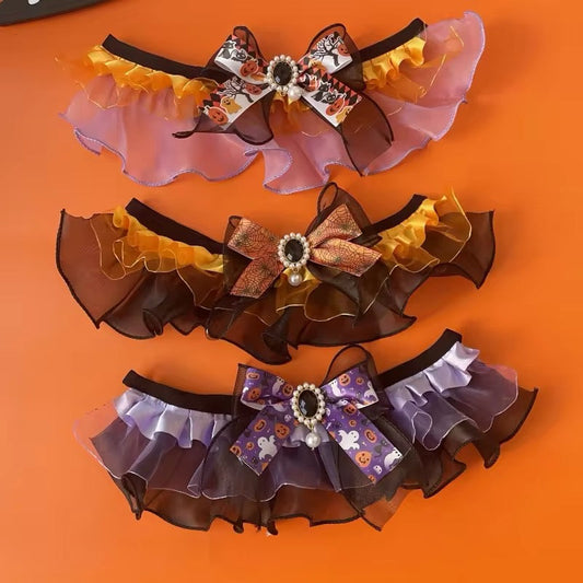 Collier pour chien d'Halloween – Accessoire festif de saison pour chien