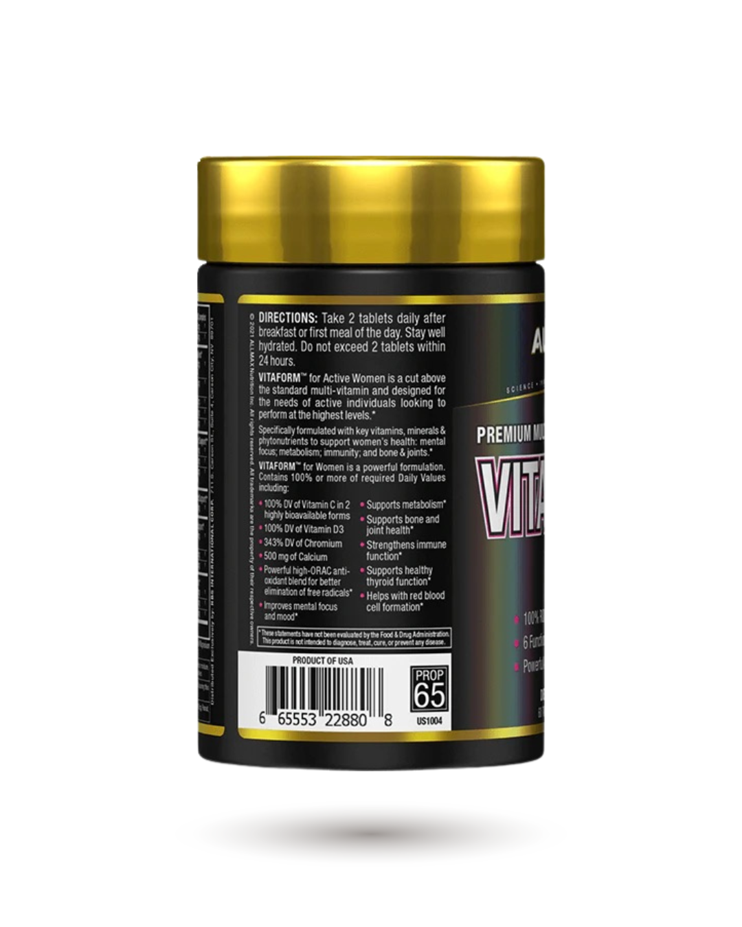 ALLMAX Vitaform Multivitamin For Women