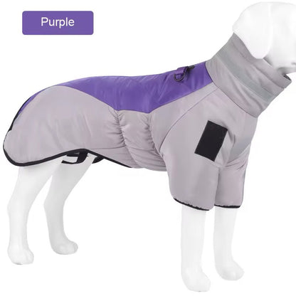 Winter Dog Jacket | Warm Pet Jacket for Big Dogs