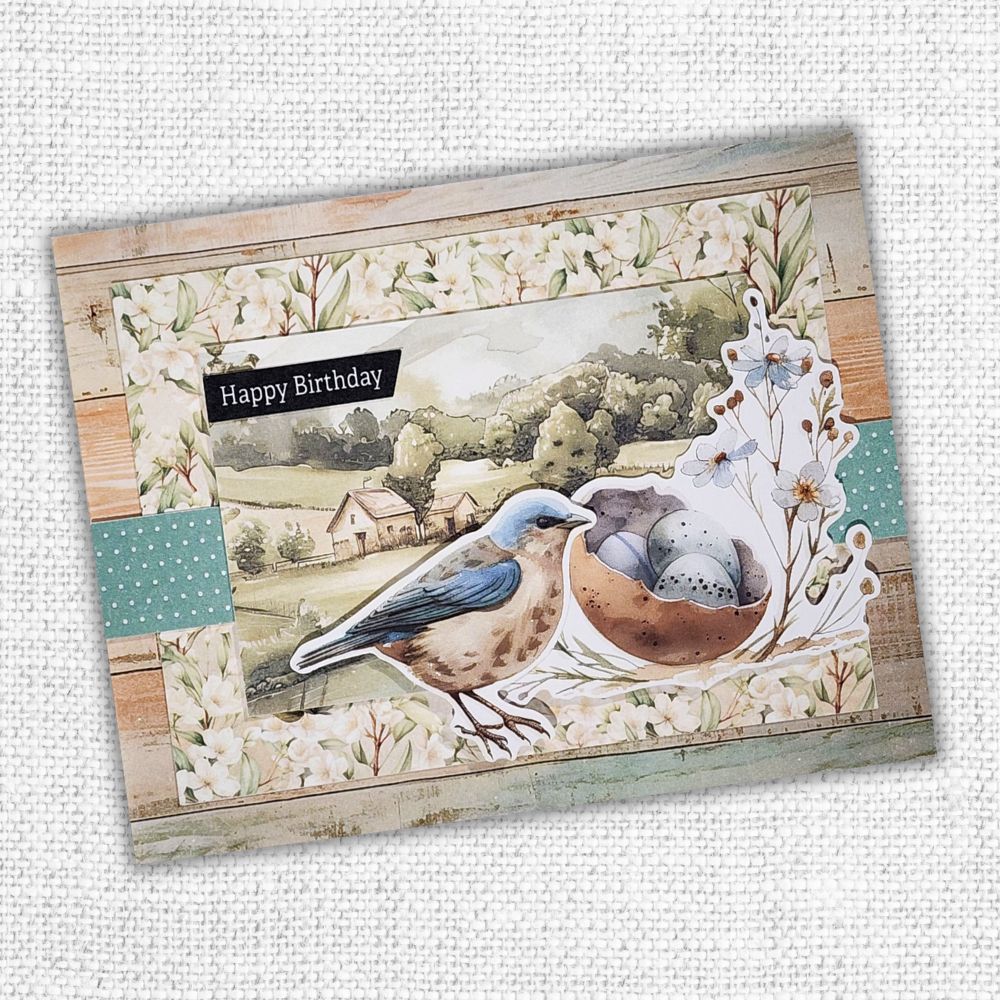 Kit de carterie Papiers Découpés Souvenirs de Pâques 34119