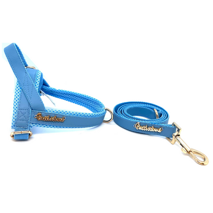 Maya Blue One-Click Dog Harness