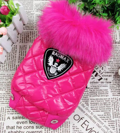 Veste Bomber pour Chien avec Capuche | Veste pour Chien pour Temps Froid