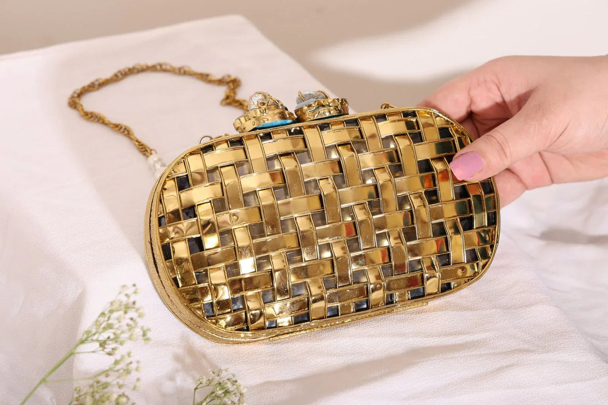 Pochette dorée GRACE