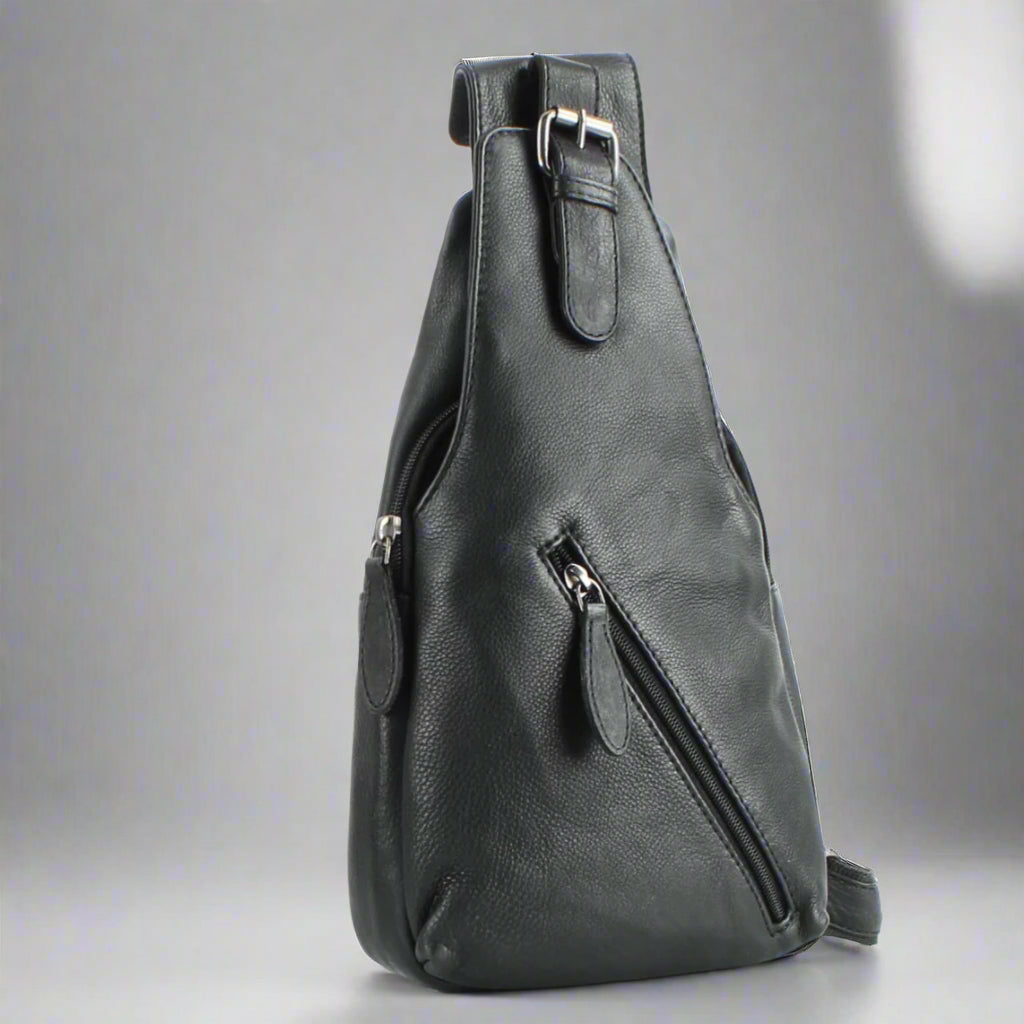 Premium Handcrafted Leather Sling Bag | Backpack | Crossbody Messenger Bag