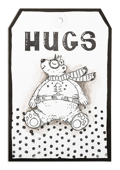 ABM Clear Stamp Bear Hugs Signature Collection 10 PC