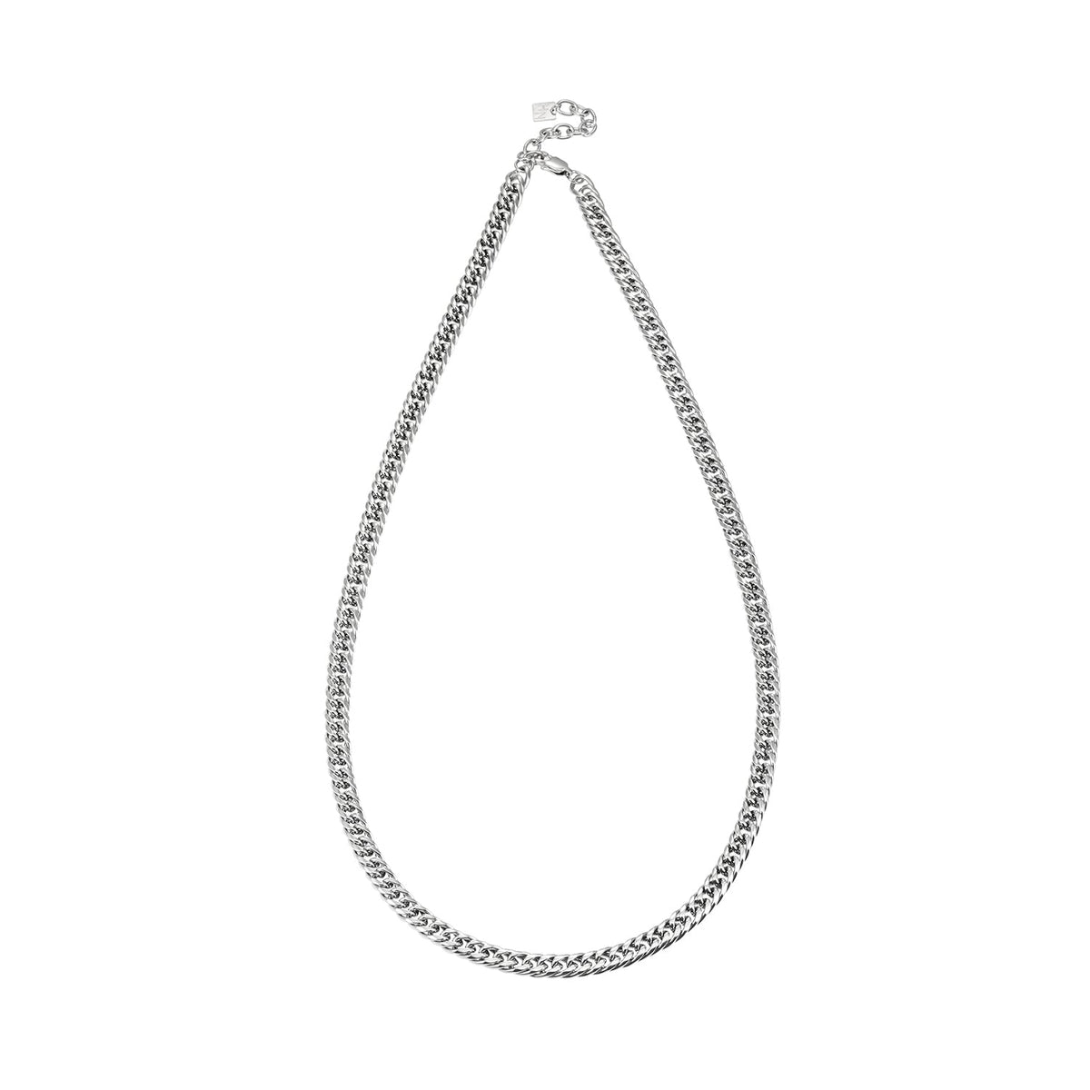 ABRAFO: Chunky Chain in Silver for Women or Men