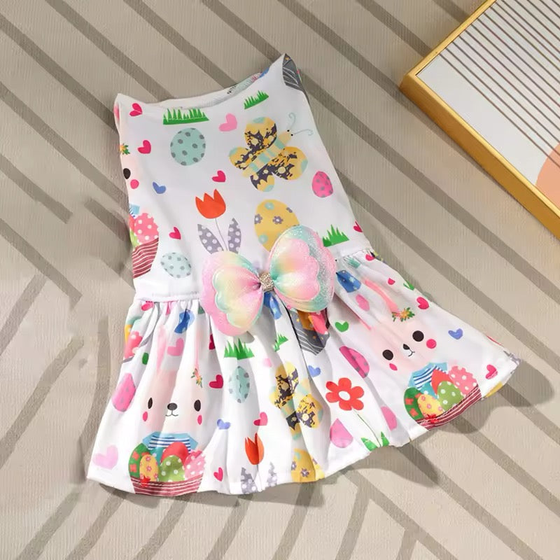 Robe de Pâques pour chien – Robe de luxe festive pour chien