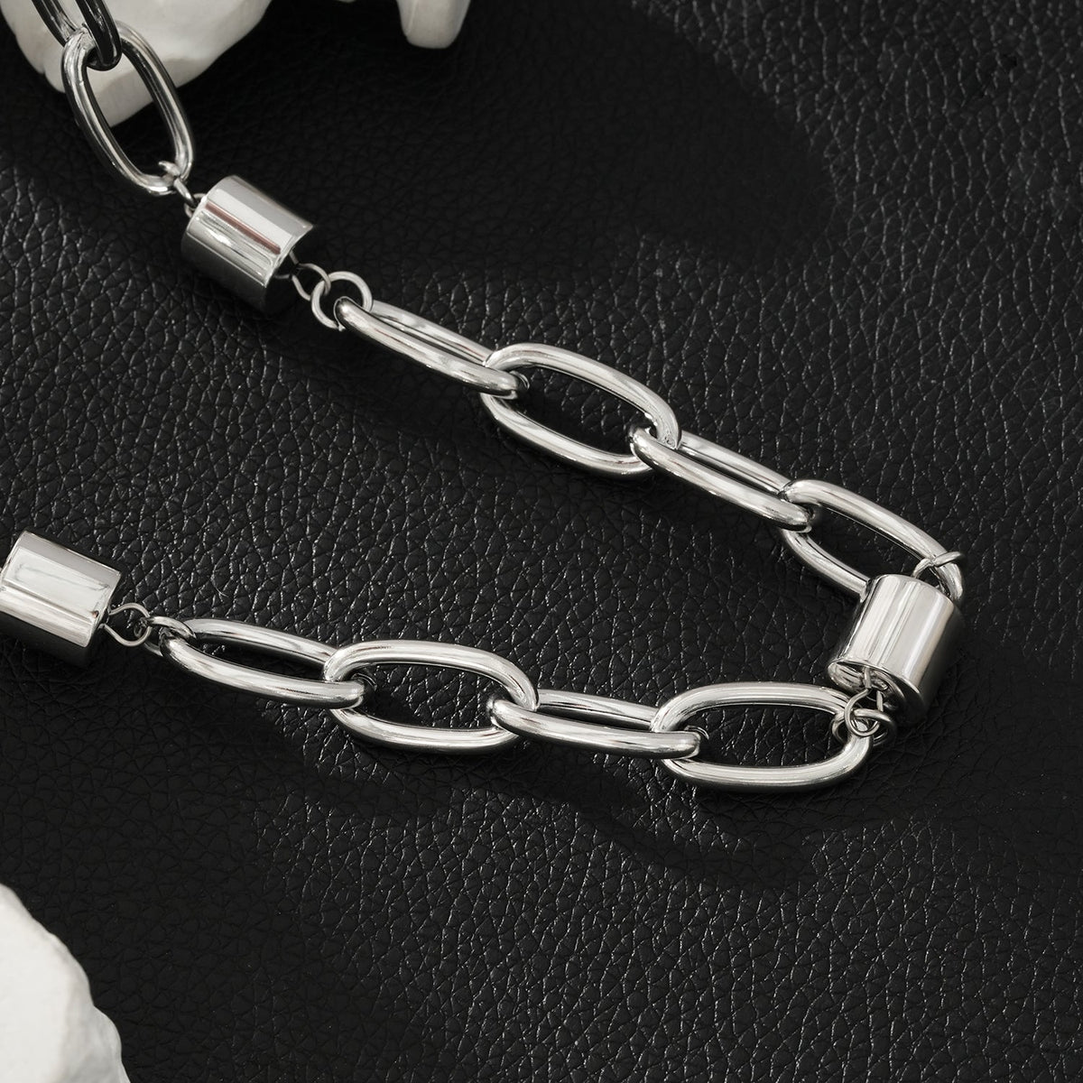 AKELLO SILVER (White Gold): Silver Power Chain