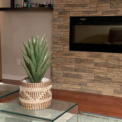 Plante artificielle Aloa Aloès en pot 50 cm