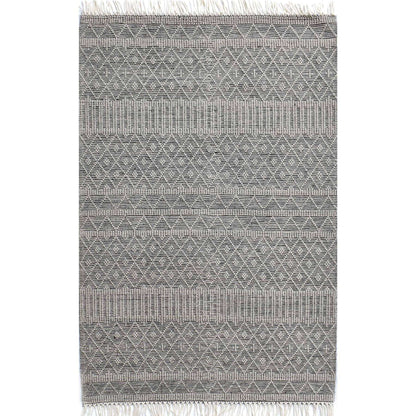Tapis Amelia en laine tissée 6x9
