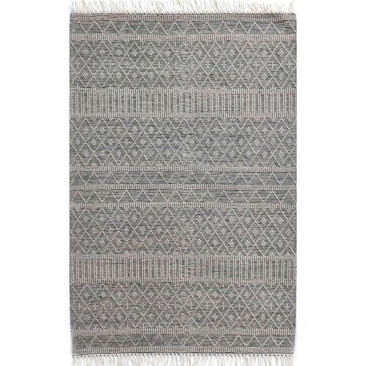 Tapis Amelia en laine tissée 6x9