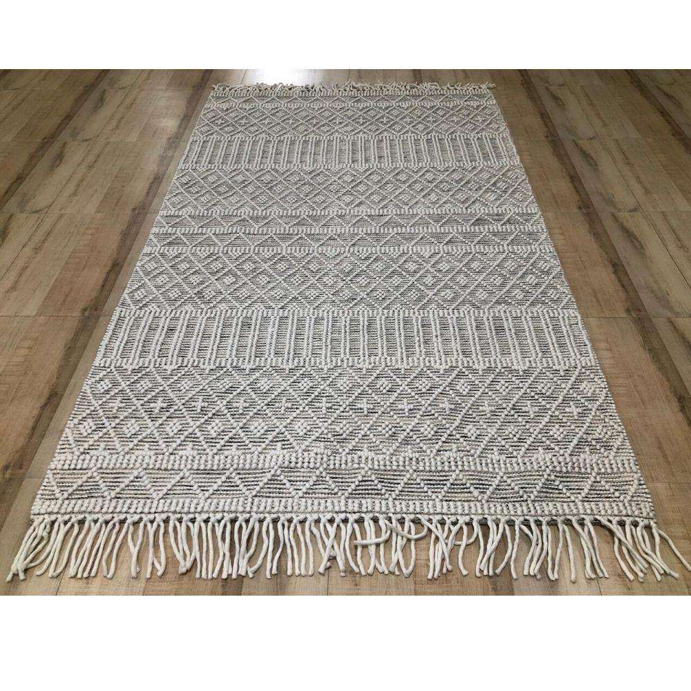 Tapis Amelia en laine tissée 6x9