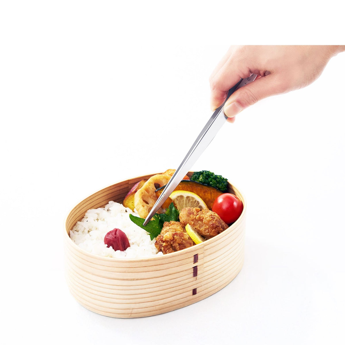 Eatoco Japan Pinces Moribashi – Outil de précision en acier inoxydable pour bento (180 mm)