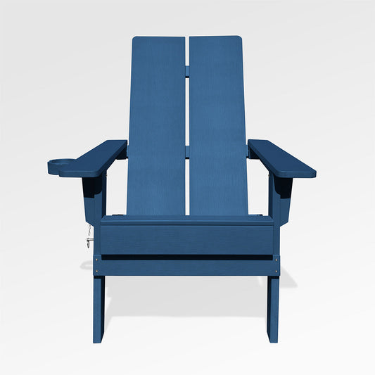 Chaise Adirondack pliante moderne à 2 panneaux