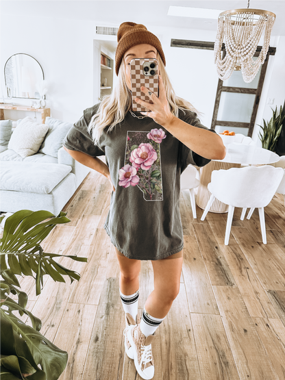 Wild Rose Province Unisex T-shirt | Alberta Apparel