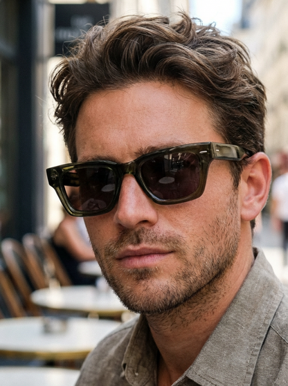 Boléro Knox — Bold Classic Square Sunglasses