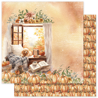 Autumn Florals Basics 6x6 Paper Collection 35448