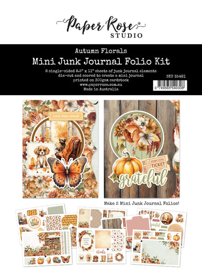 Autumn Florals Mini Folio Kit 35481