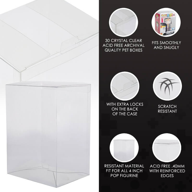Funko Pop EVORETRO Protectors 4 inch 0.35mm