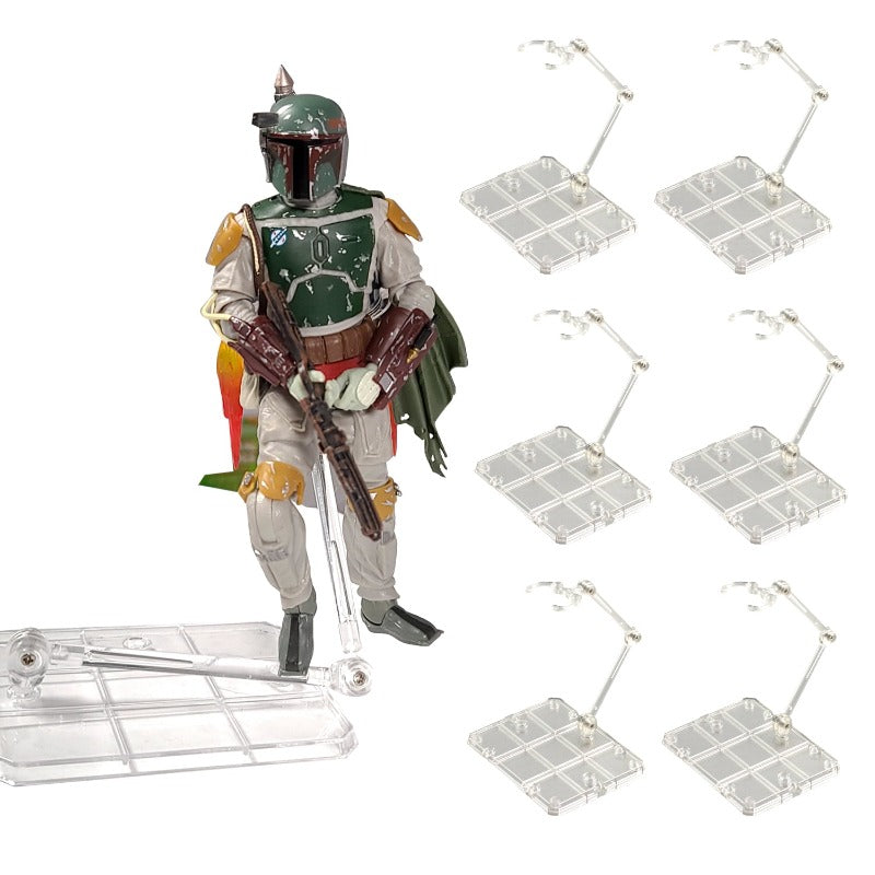 Supports articulés en plastique EVORETRO pour figurines de 3,75 et 6 pouces
