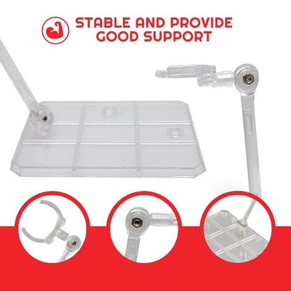 Supports articulés en plastique EVORETRO pour figurines de 3,75 et 6 pouces