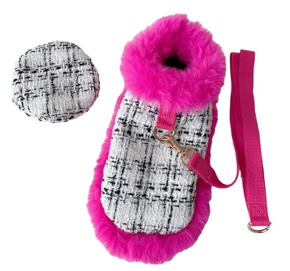 Ultra Violet Harness Set | Dog Harness Leash and Hat Set