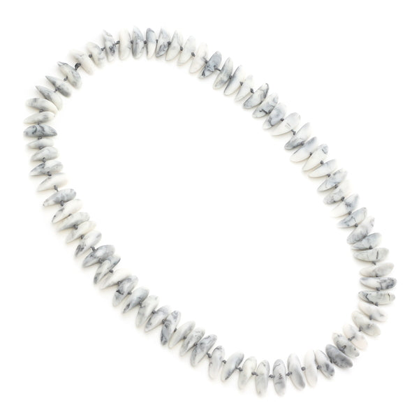 Resin Slice Bead Necklace