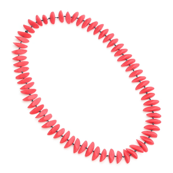 Resin Slice Bead Necklace