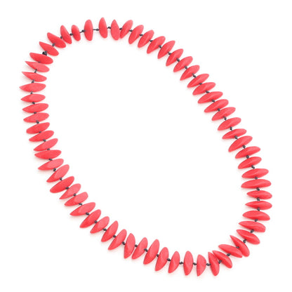 Resin Slice Bead Necklace
